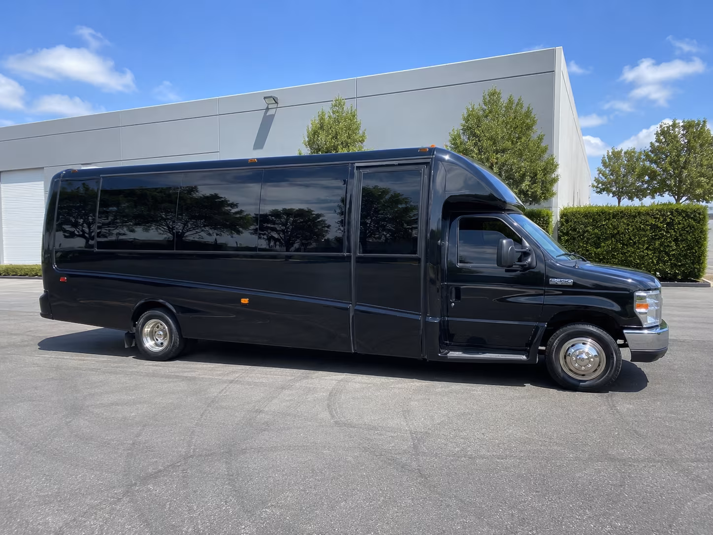 Flagstaff Birthday, Sweet 16, & Quinceañera Transportation party bus exterior
