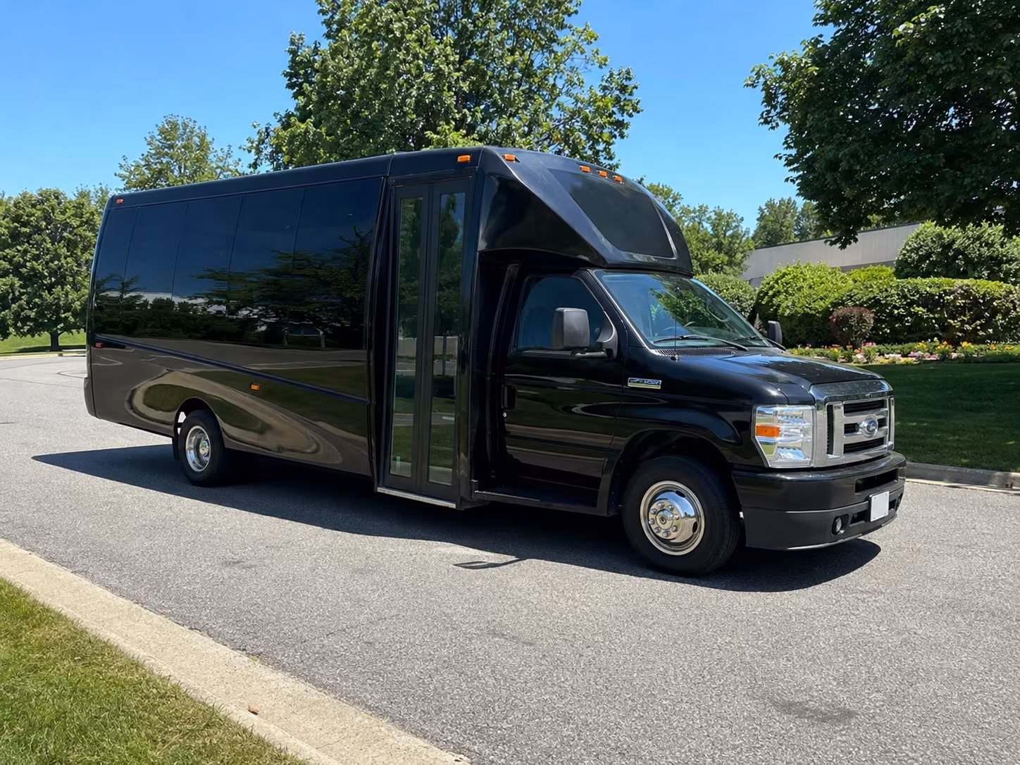 Flagstaff Birthday, Sweet 16, & Quinceañera Transportation party bus exterior