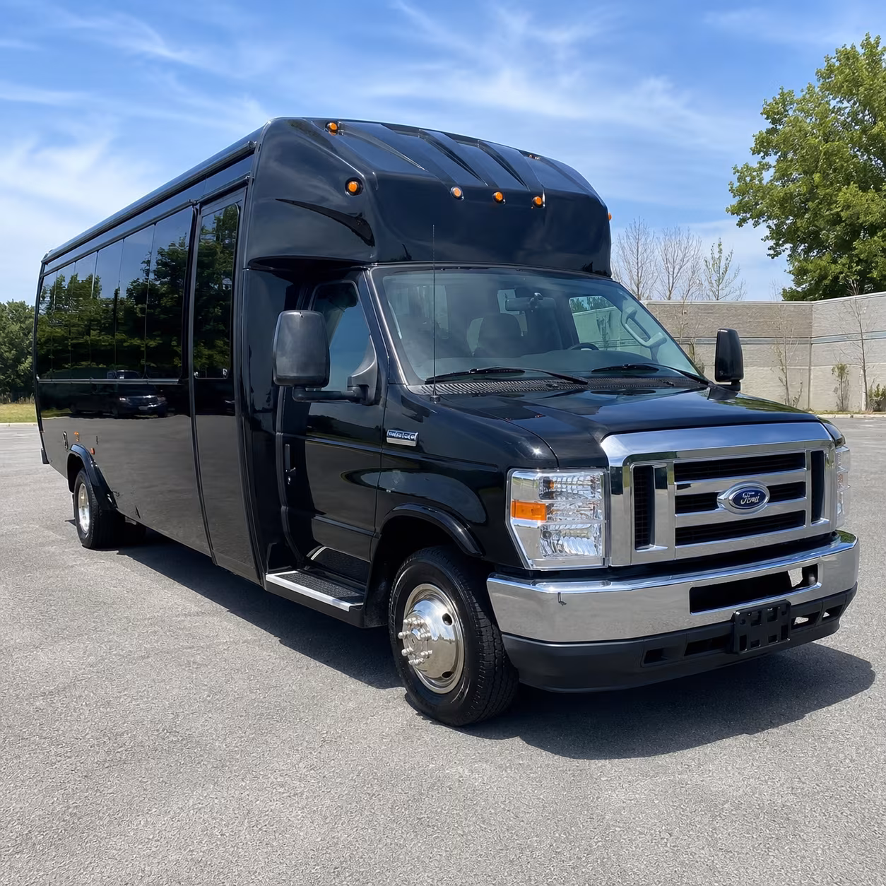 Flagstaff Birthday, Sweet 16, & Quinceañera Transportation party bus exterior