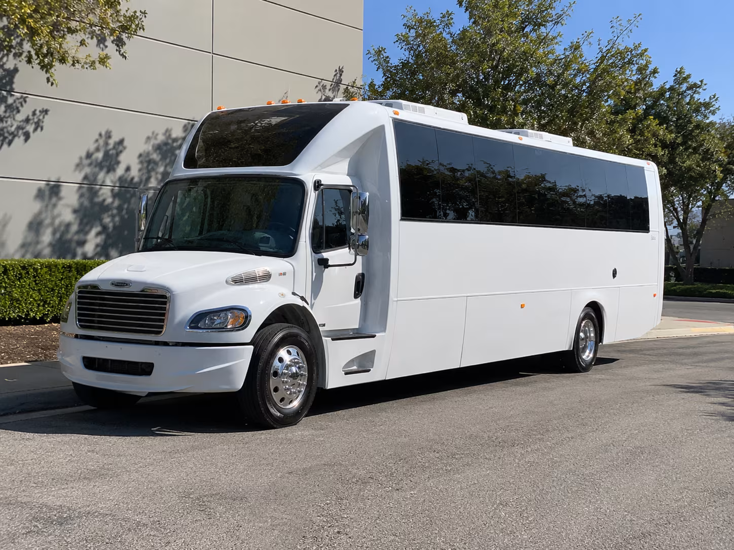 Flagstaff Birthday, Sweet 16, & Quinceañera Transportation party bus exterior