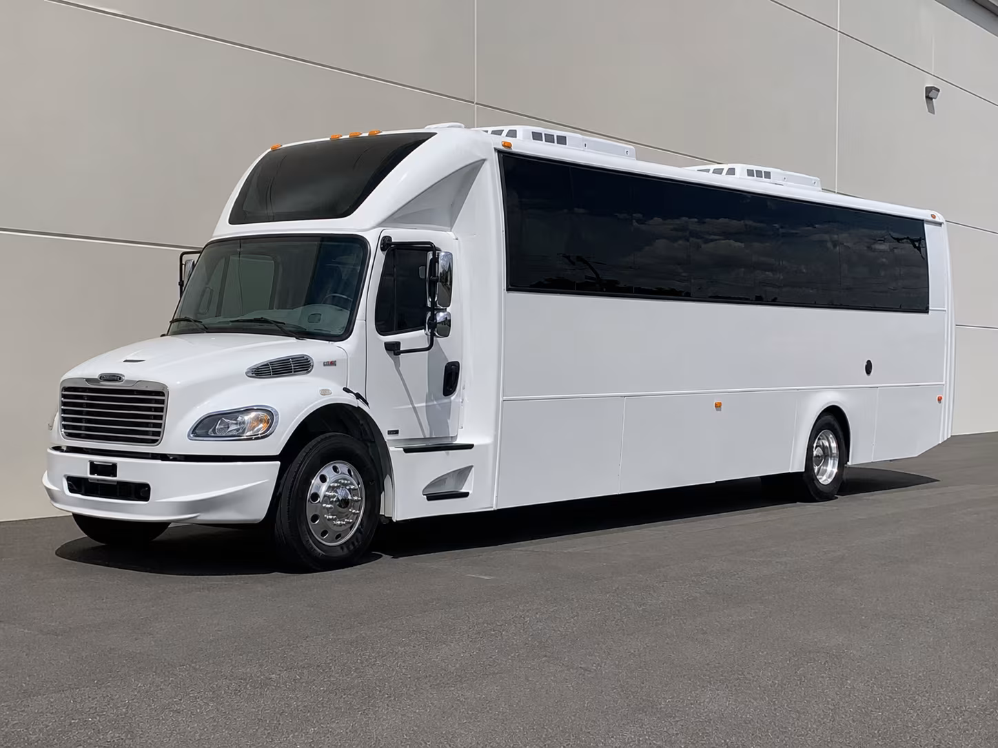 Flagstaff Concert & Music Festival Transportation party bus exterior