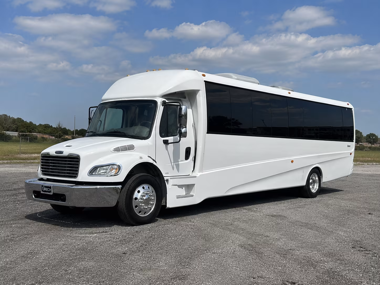 Flagstaff Private Event Transportation party bus exterior