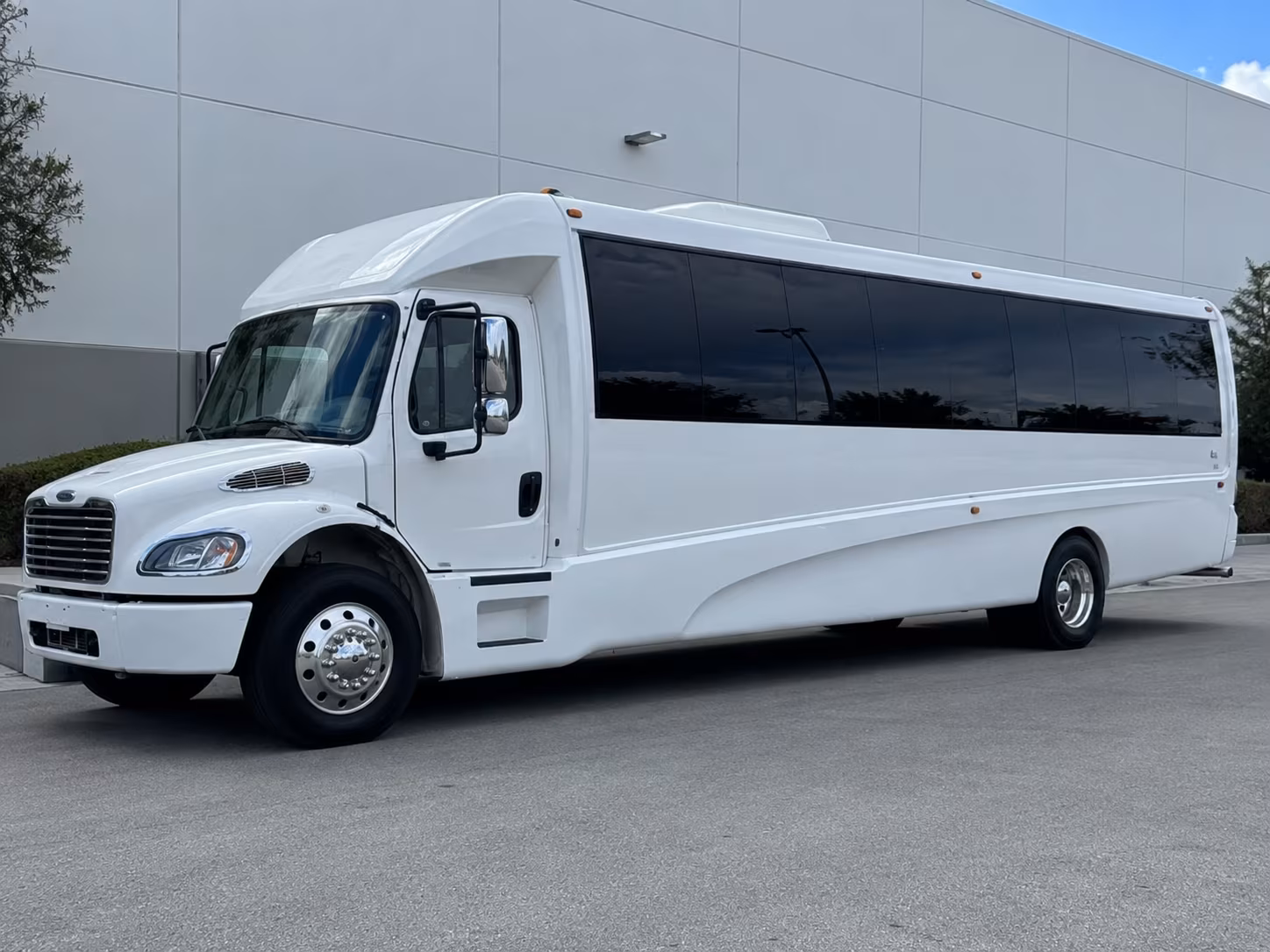 Flagstaff Private Event Transportation party bus exterior