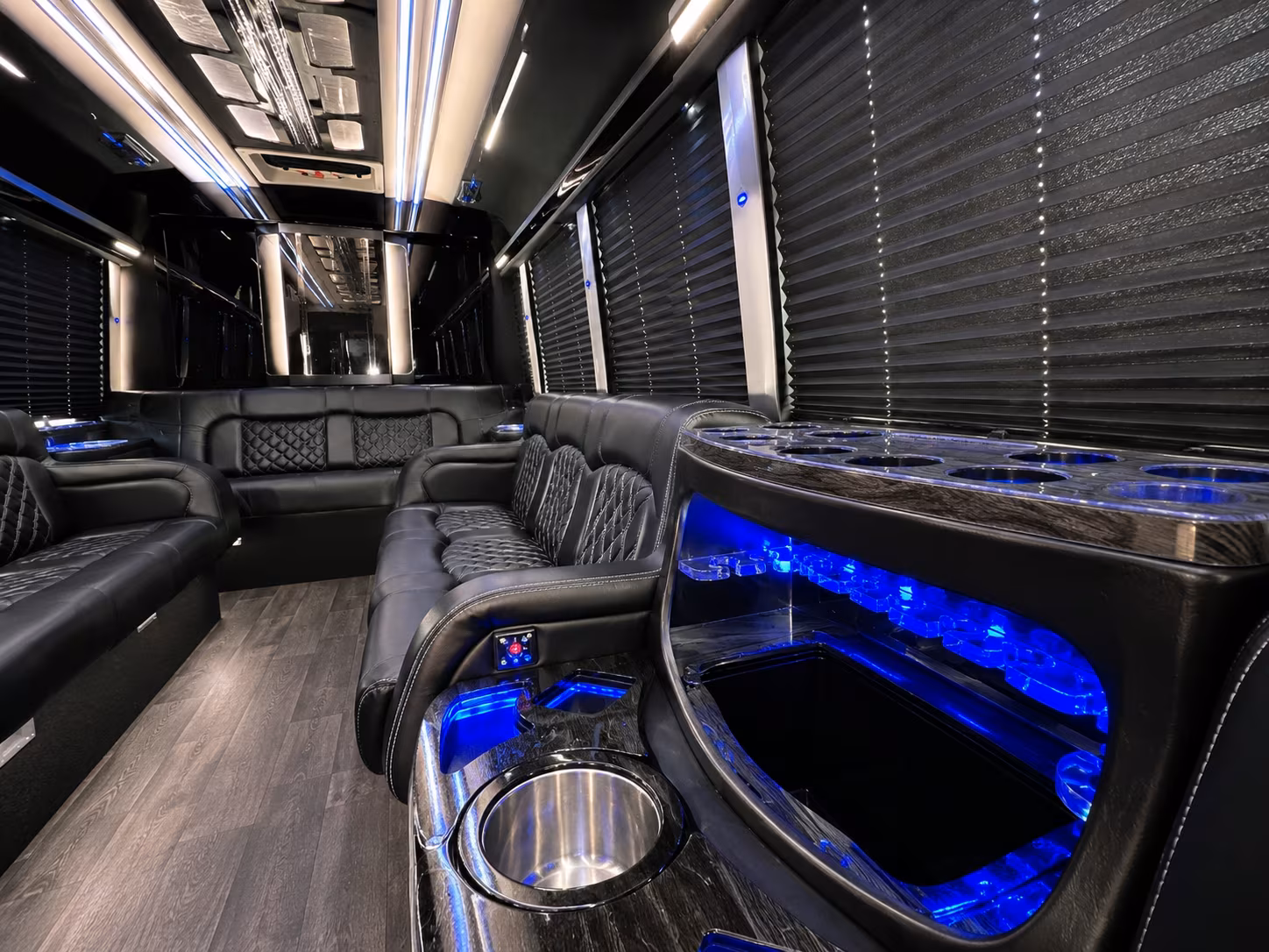 Flagstaff Prom & Homecoming Transportation party bus exterior