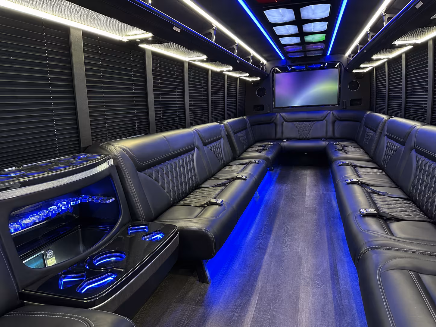 Flagstaff Prom & Homecoming Transportation onboard seating