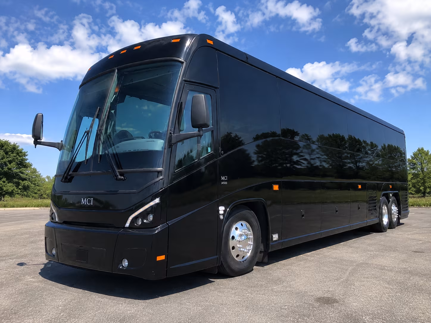 Flagstaff School Event Transportation party bus exterior