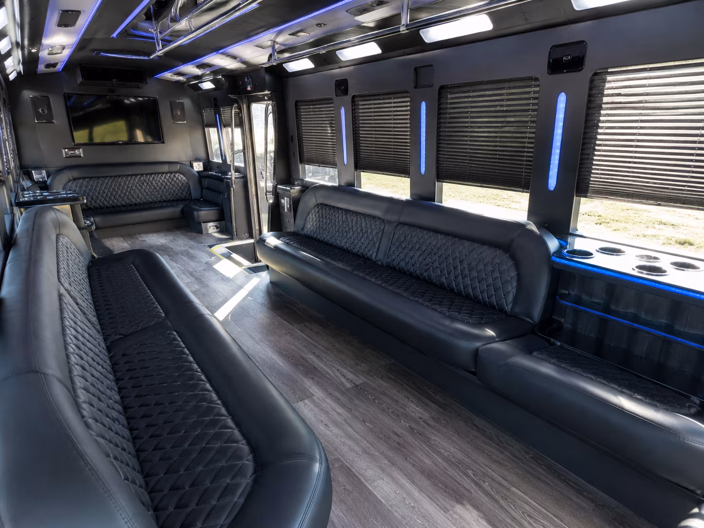 Flagstaff Winery Tour & Pub Crawl Transportation party bus interior
