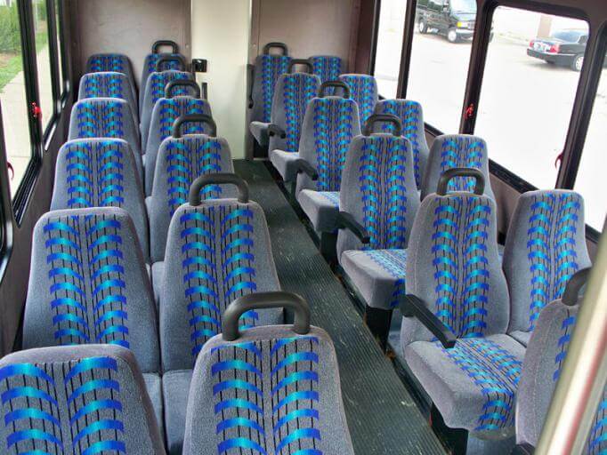 Mesa 25 Passenger Mini Bus Interior