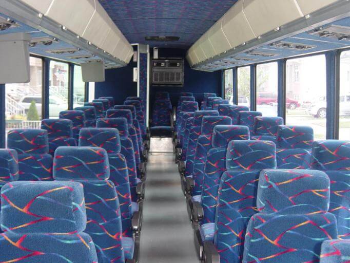 Mesa 35 Passenger Shuttle Bus Interior