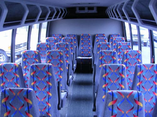 Tucson 15-35 Passenger Minibuses Interior