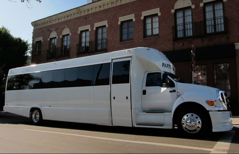 Scottsdale 30 Passenger Party Bus White
